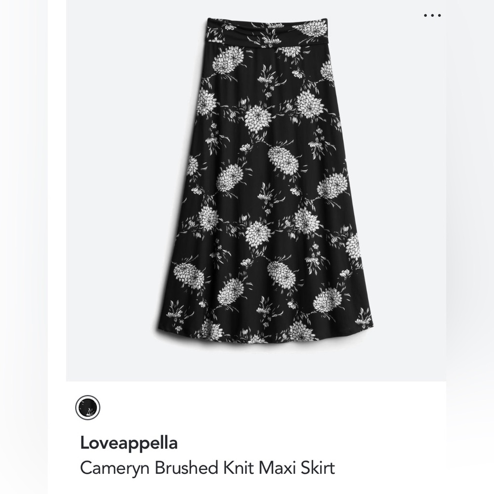 EUC ⭐️ Loveappella Knit Maxi Skirt Women Size Small Petite